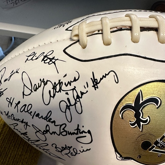 NFL New Orleans Saints' Litograph Team Football - Picture 13 of 14